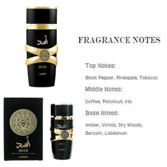 New Lattafa Yara, Moi,Asad Arab Oriental Women men unisex - Picture 11 of 15